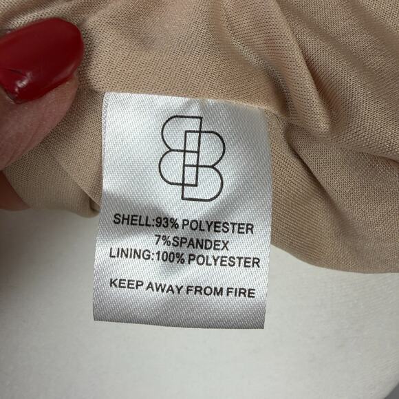 NWT Womens BALTIC BORN Poppy Satin Midi Dress Animal Print Cutout Medium Party - Picture 14 of 16